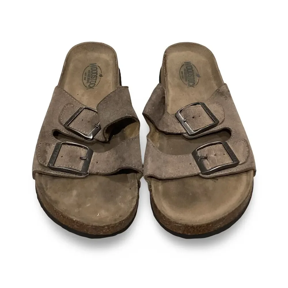 Woodstock Vintage Brand Engineered Leather Sandals